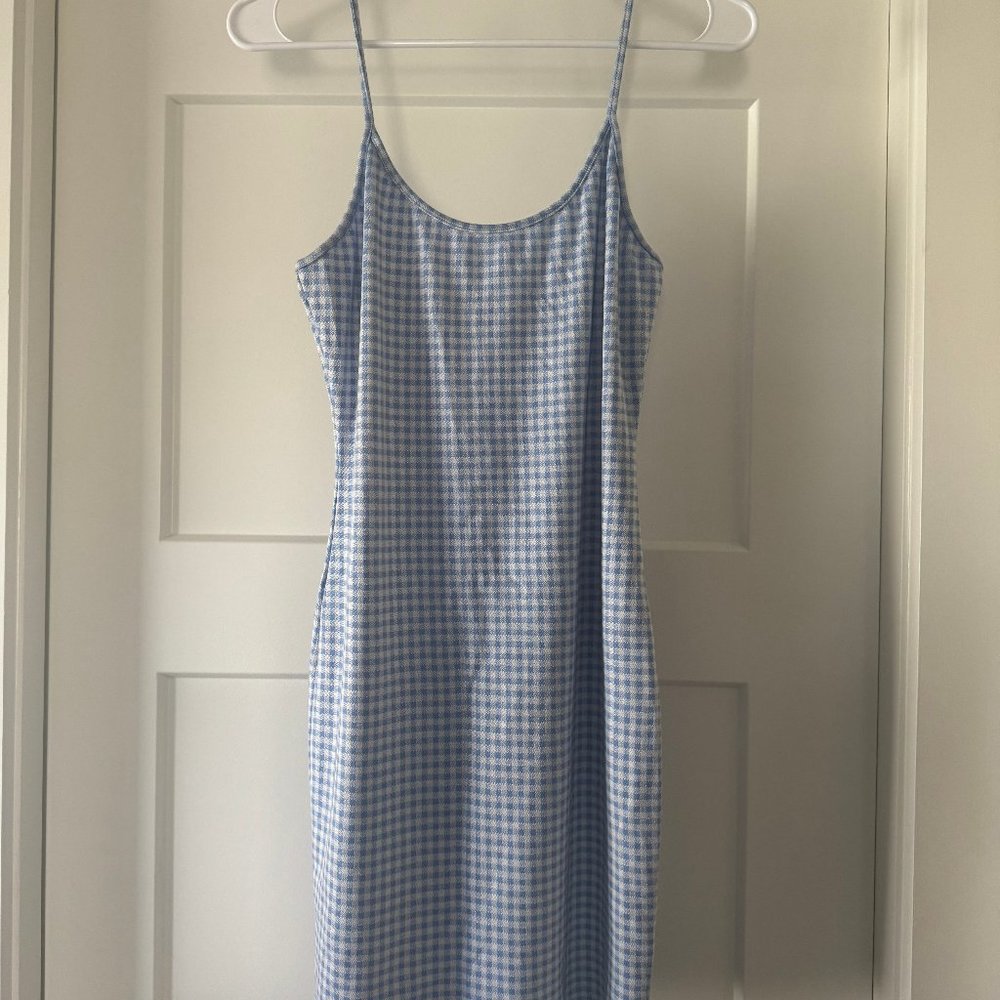 Blue Mini Bodycon Dress